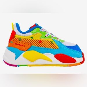 PUMA RS-X x Cocomelon toddler shoes LIKE NEW! Size 4c